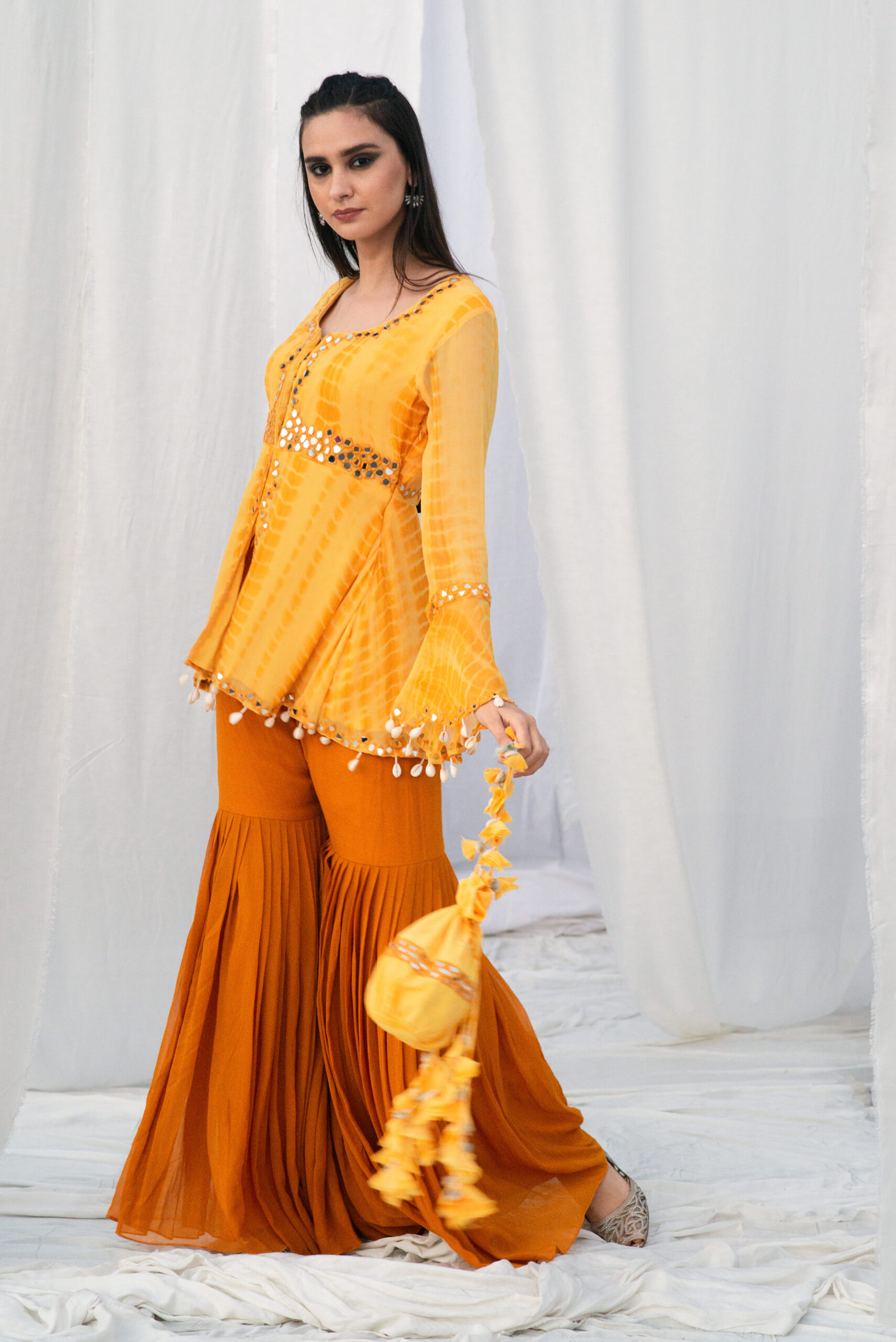 PEPLUM AND GARARA SET - Image 3