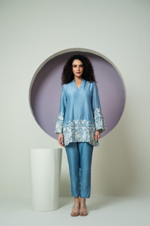 PURE CHANDERI SILK COORDINATE SETS